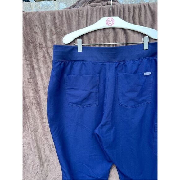 Figs Blue Scrub Pants Woman’s Size XXL/P Po#3752 - Picture 10 of 11